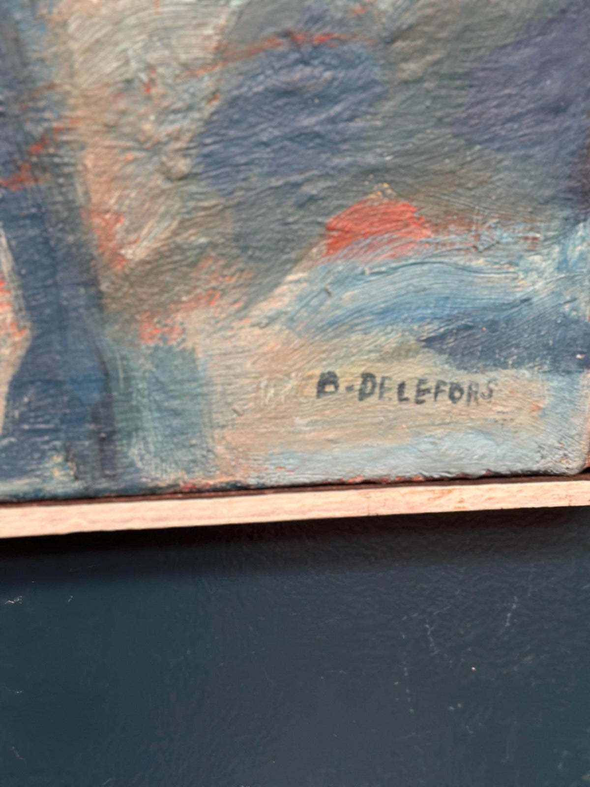 “Blue Composition” by Bengt Delefors