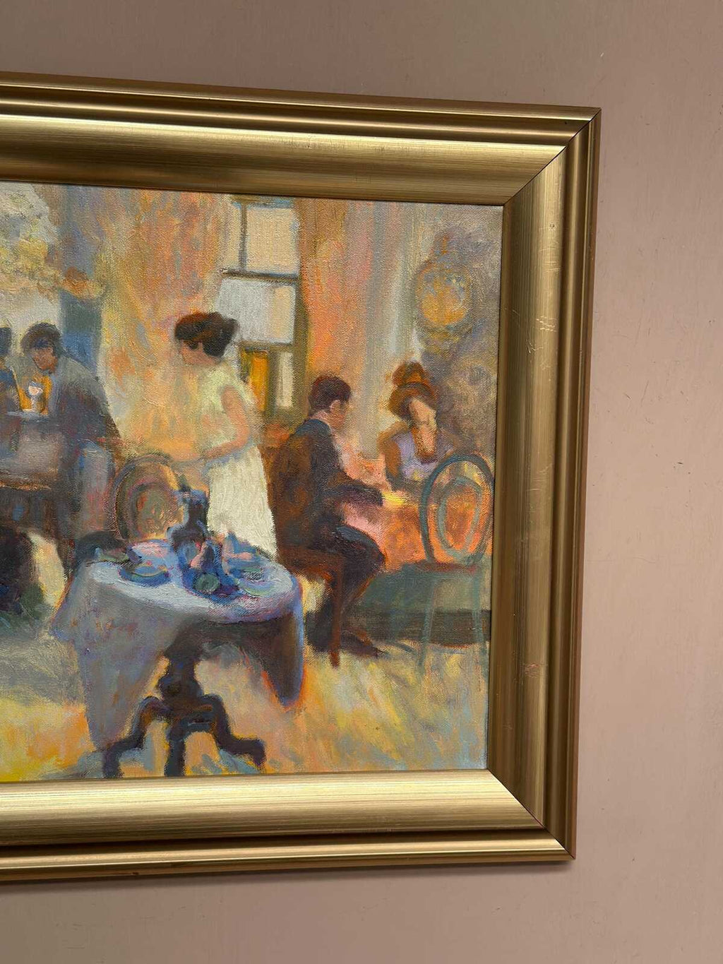 “Café Interior” by Don Hughes