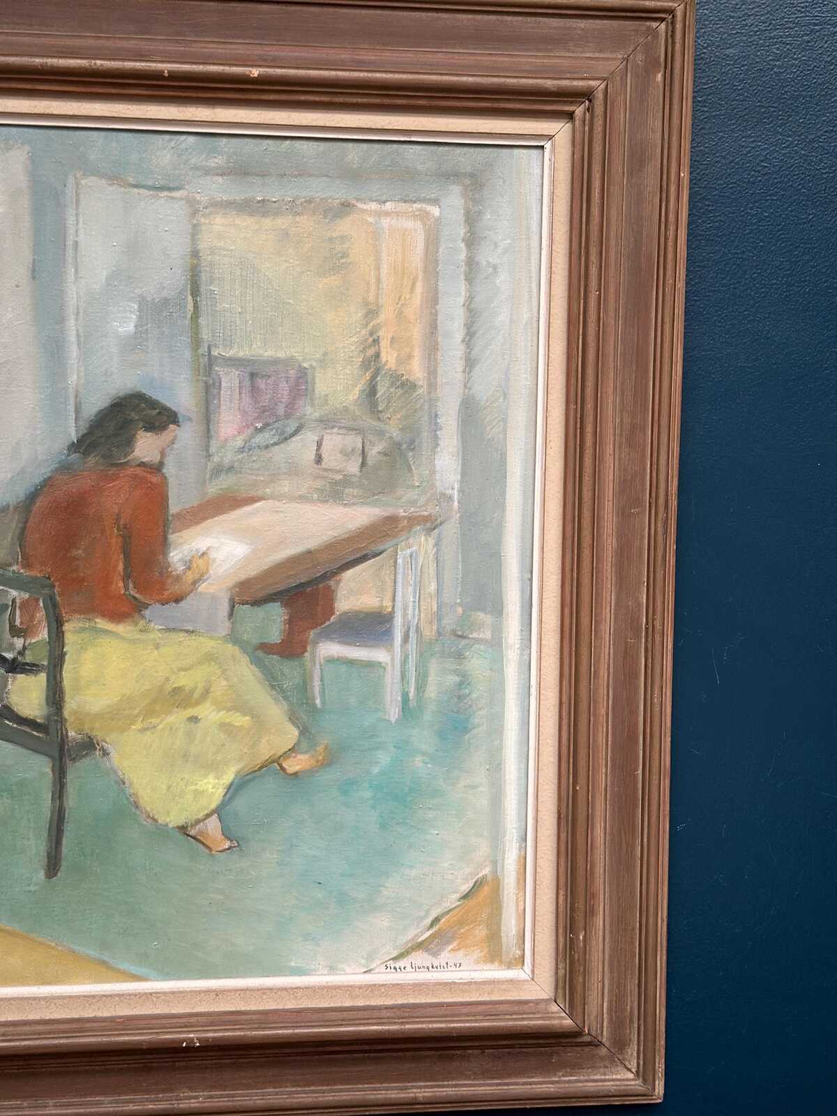 “The Letter Writer” by Sigge Ljungkvist