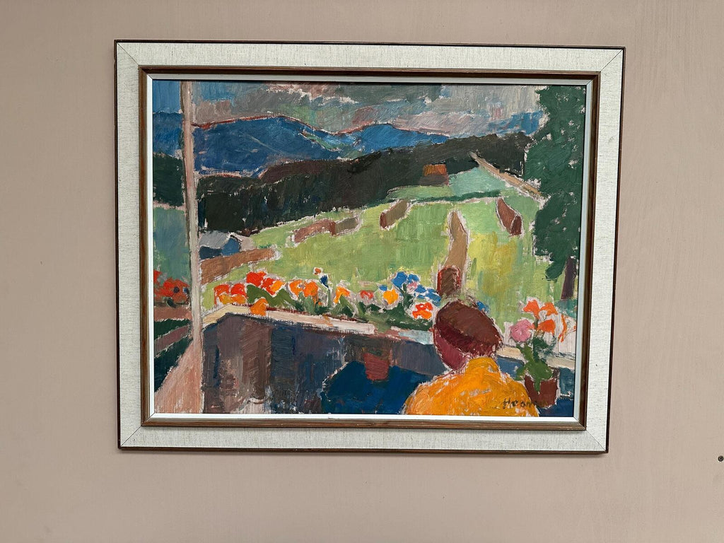 “Balcony View” by John Hedman