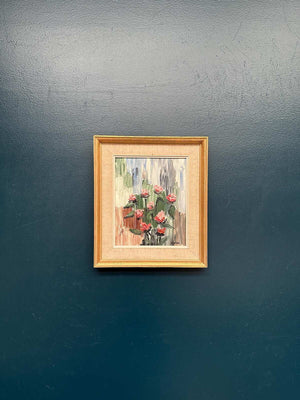 “Floral Impasto” by A. Wilén