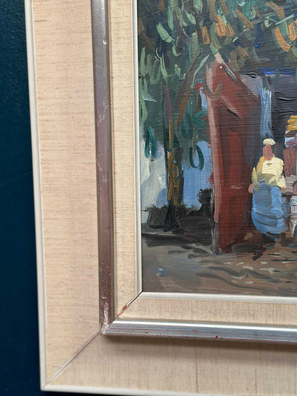 “Villagers in Courtyard” by Axel Hamborn