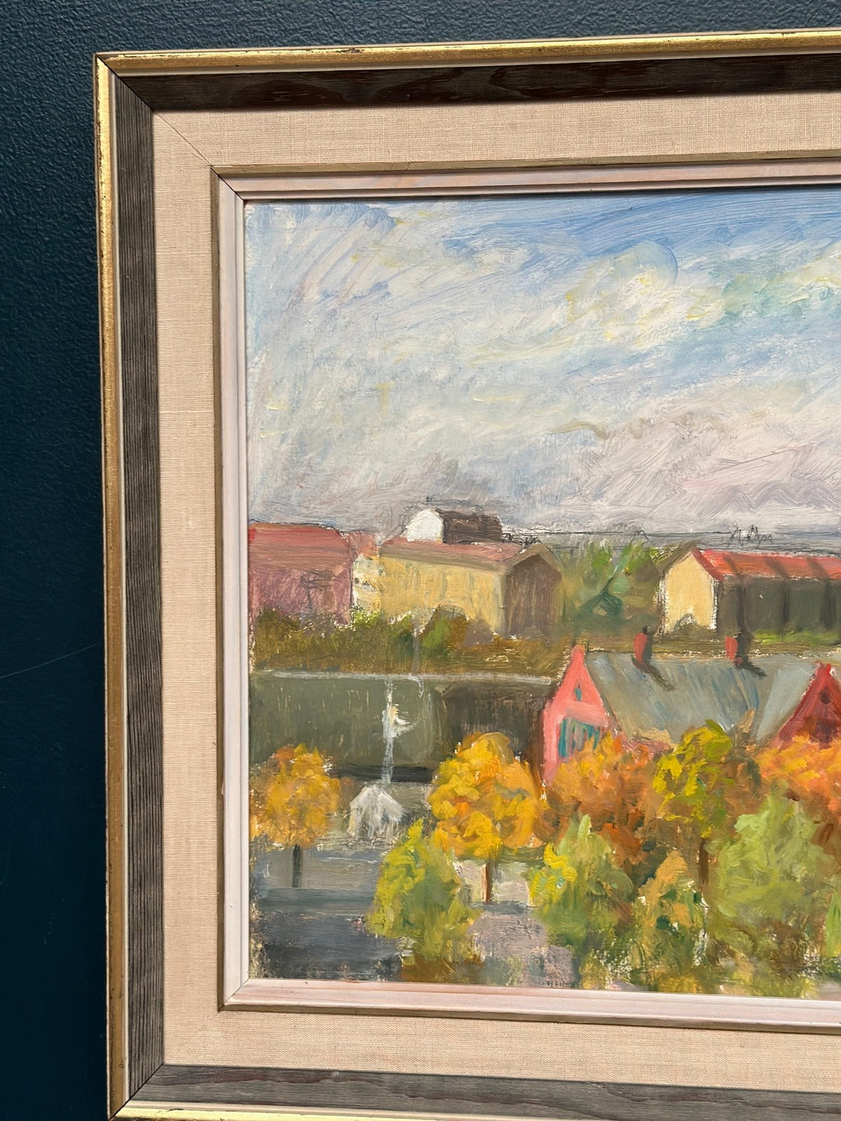 “Cityscape in Autumn Colors” by Hedvig Tegnér