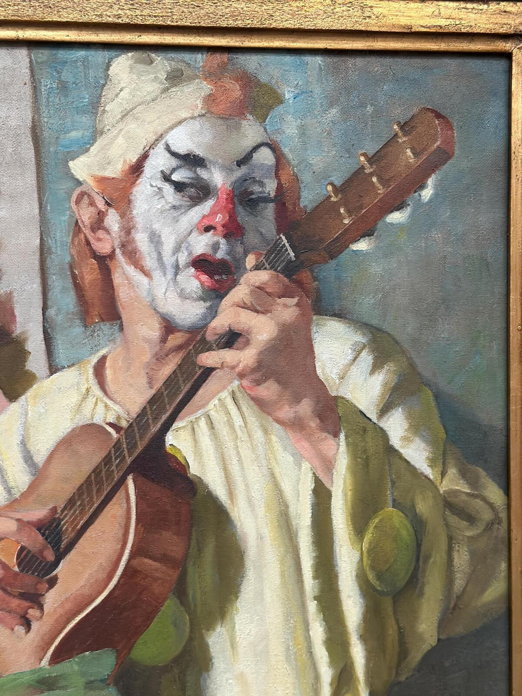 “Woman and Clown” by Philippe de Rougemont