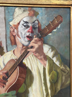 “Woman and Clown” by Philippe de Rougemont