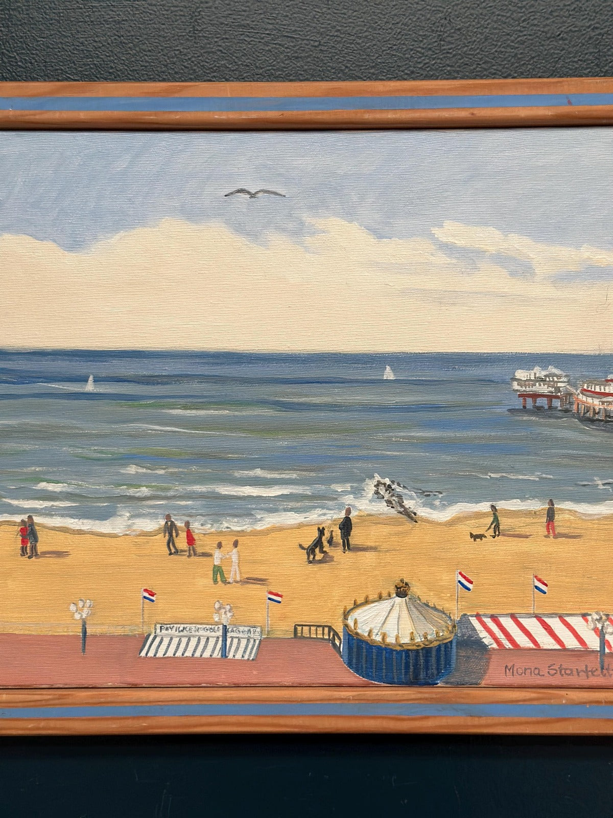 “Day at the Beach” by Mona Starfelt
