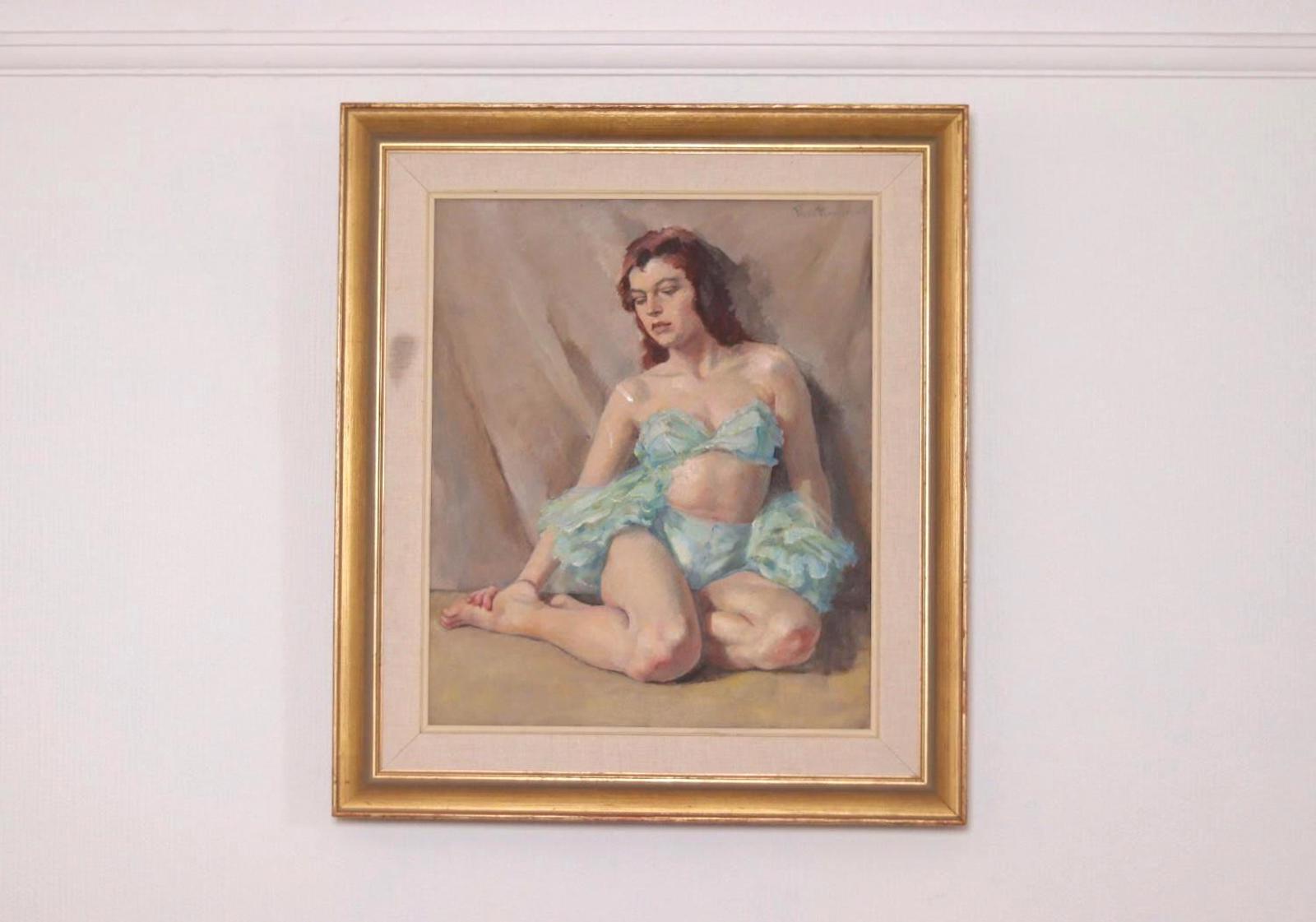 “Woman Portrait” by Philippe de Rougemont
