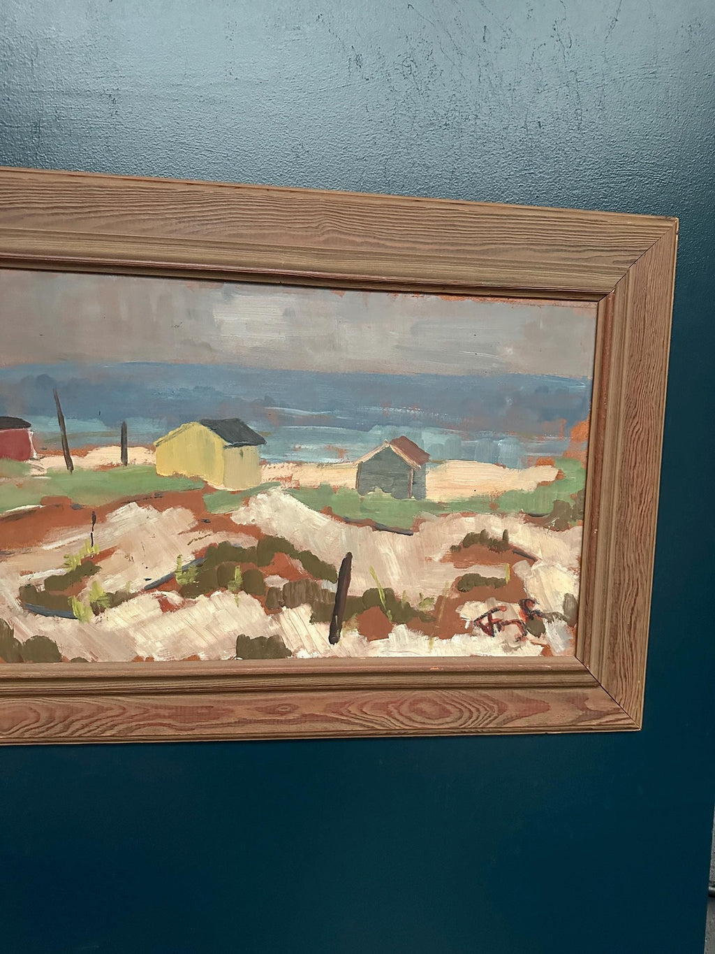 “Coastal Village” by Frans Lundberg