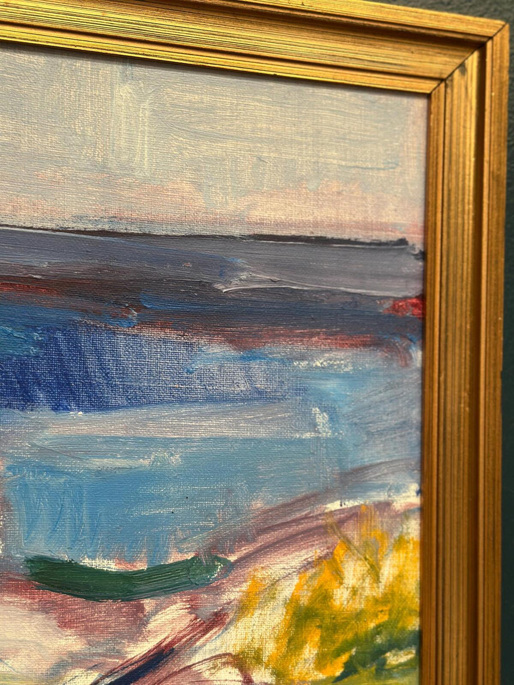 “Coastal Landscape” by Arthur Y. Nilsson