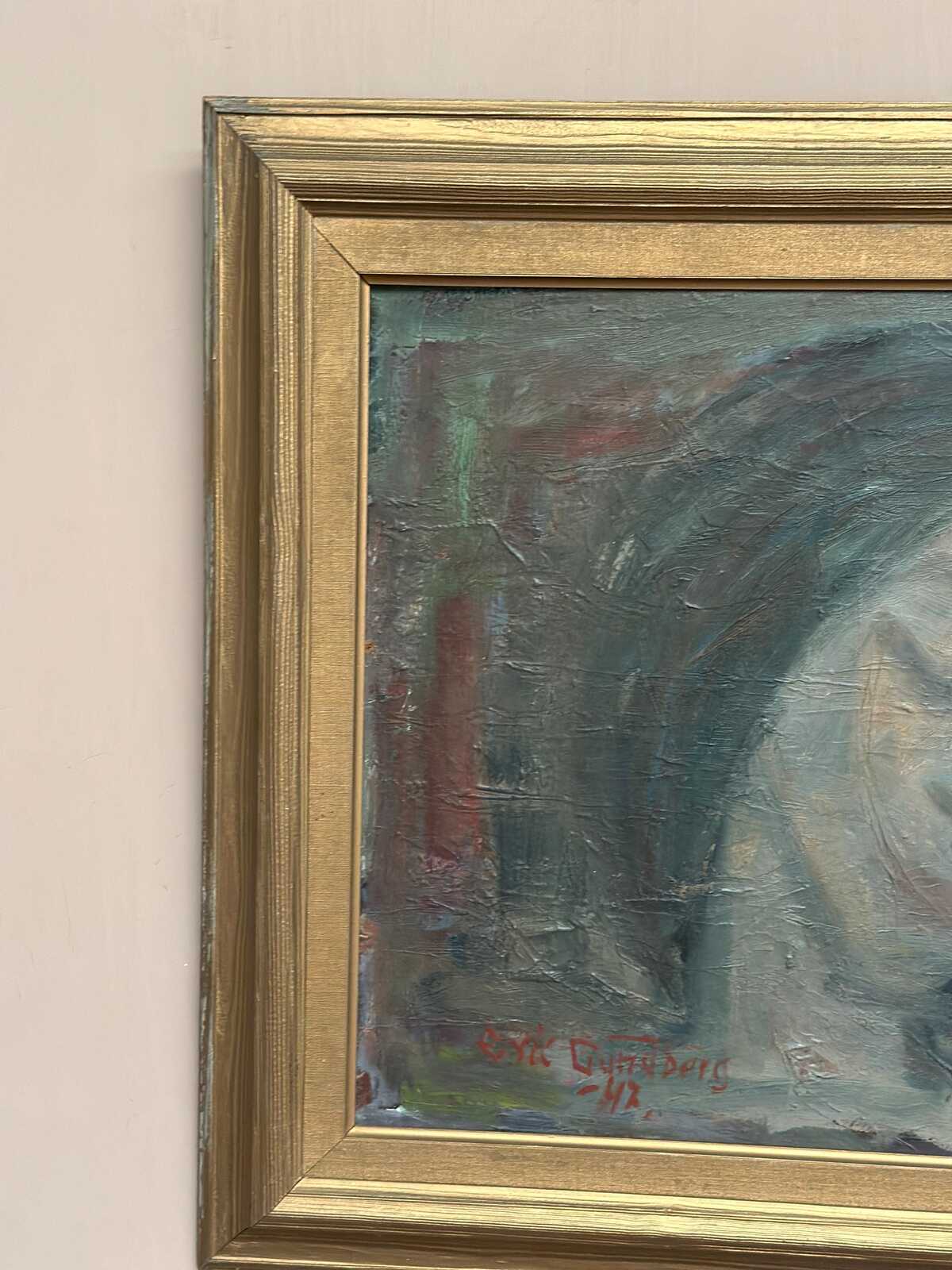 “Portrait” by Eric Seth Lundberg (1918–1992)