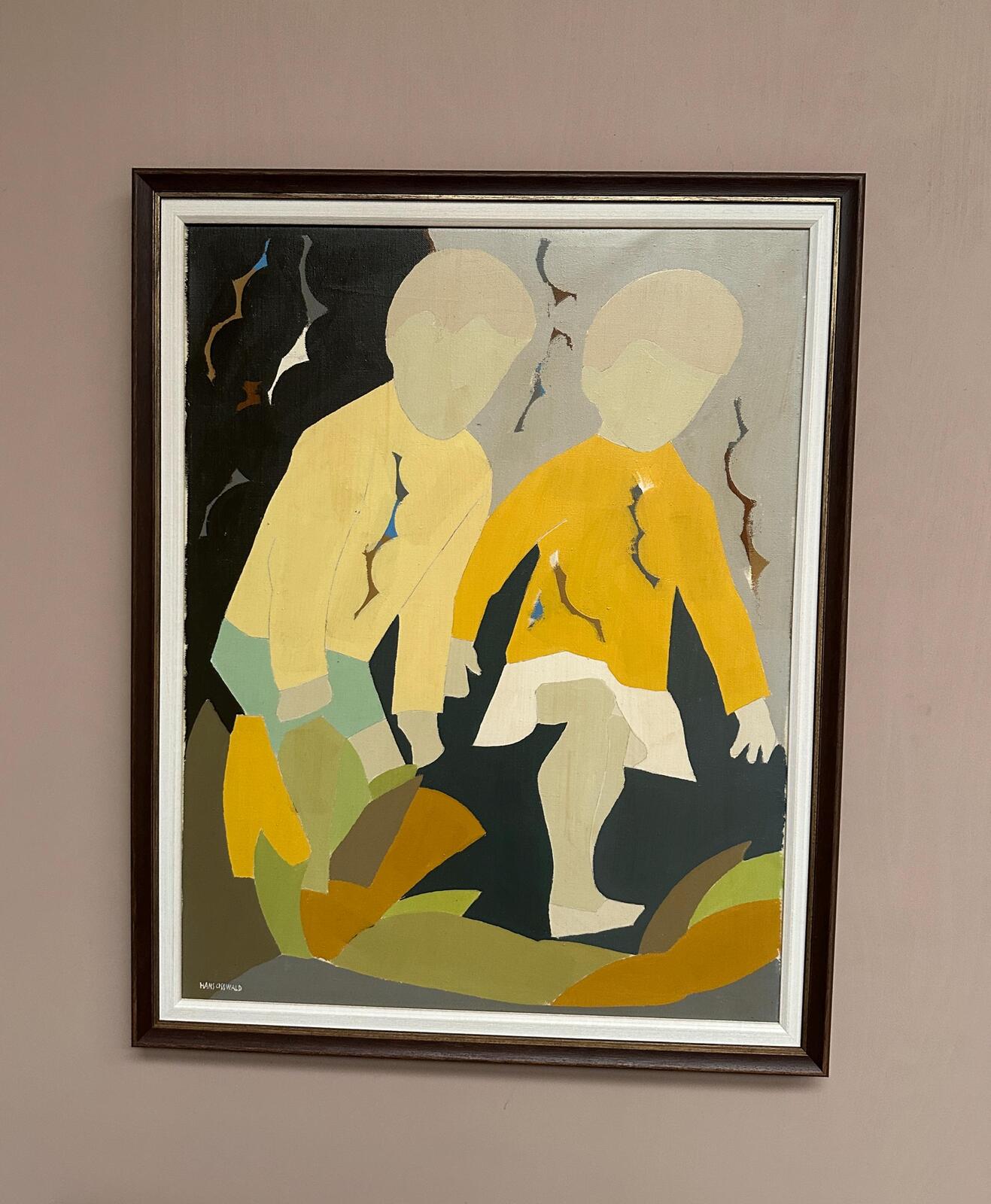 “Children Playing” by Hans Osswald