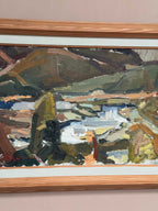 “Cubist Landscape” by O. Blomberg