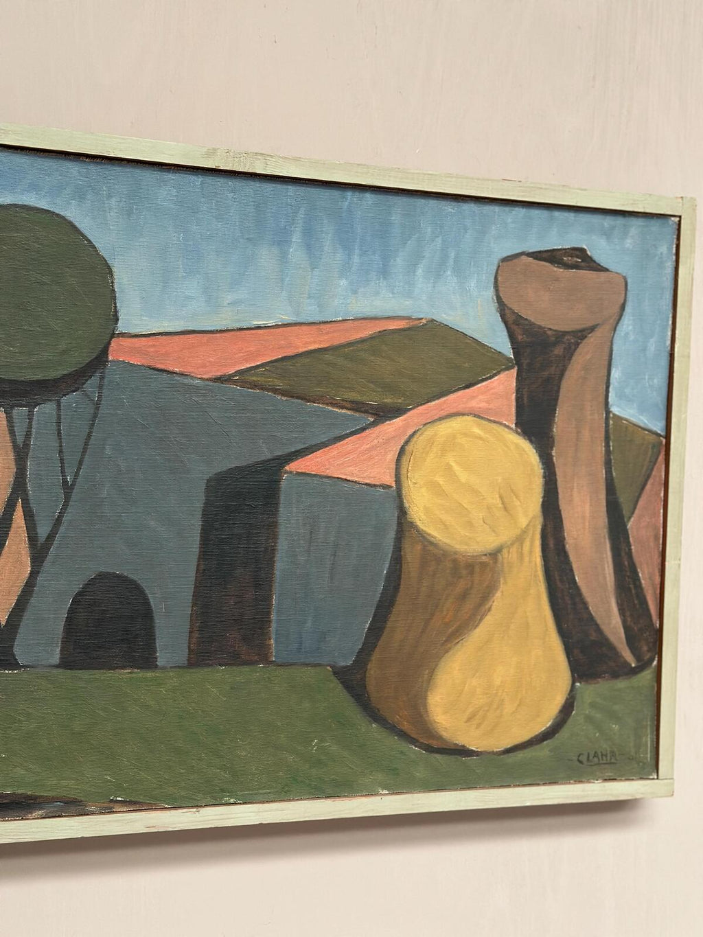 "Spansk By" by Emil Clahr (1905–1983)