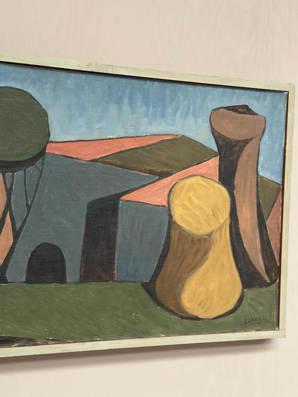 "Spansk By" by Emil Clahr (1905–1983)