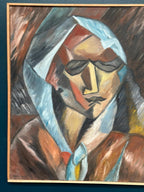 “Cubist Woman Portrait” by Jan Pålsson