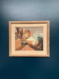 “Figure with Boats” by Nils Öst (1908–1982)