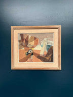“Figure with Boats” by Nils Öst (1908–1982)