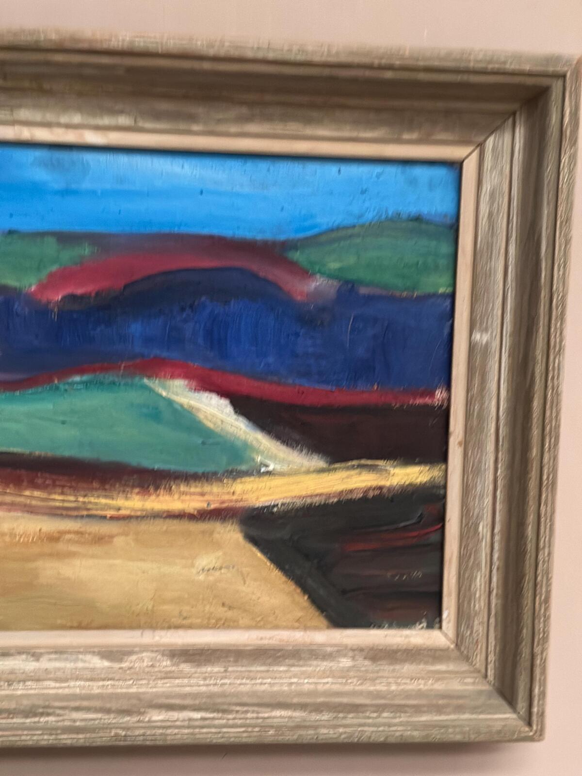 “Abstract Landscape” by W. Engström