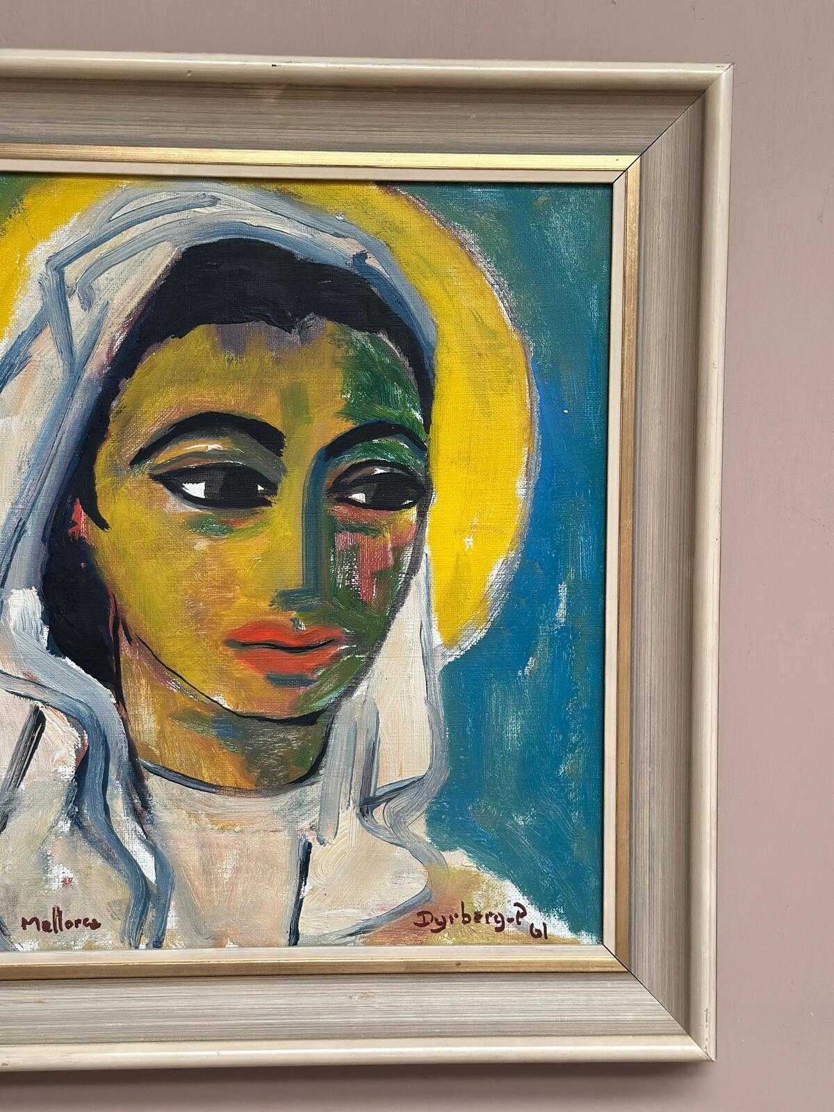 “Portrait” by Emil Dyrberg‑Petersen (1908–1973)