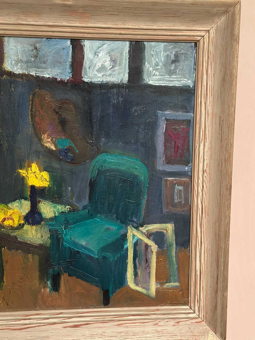 “Motljus i ateljén” by Ulla Borgström (1918–1999)