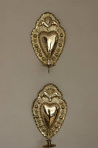 Pair Of Mid Century Swedish Brass Sconces