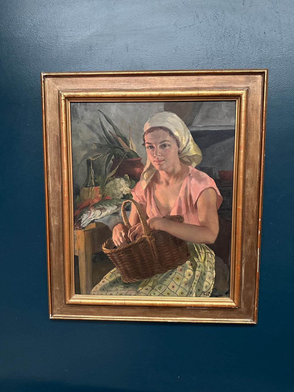 “Seated Woman” by Philippe de Rougemont (1891–1965)
