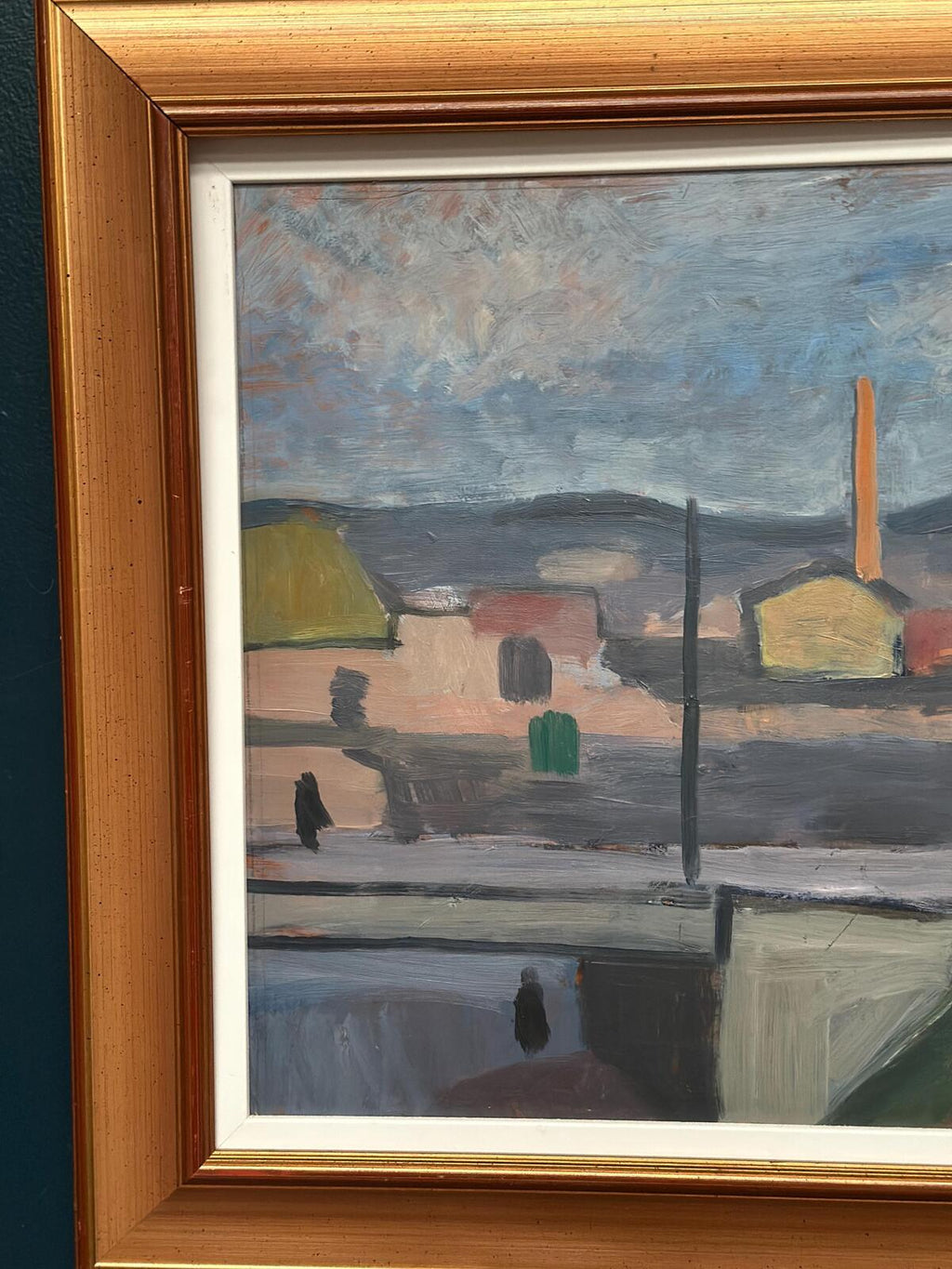 “Buildings and Chimney” by Åke Winnberg