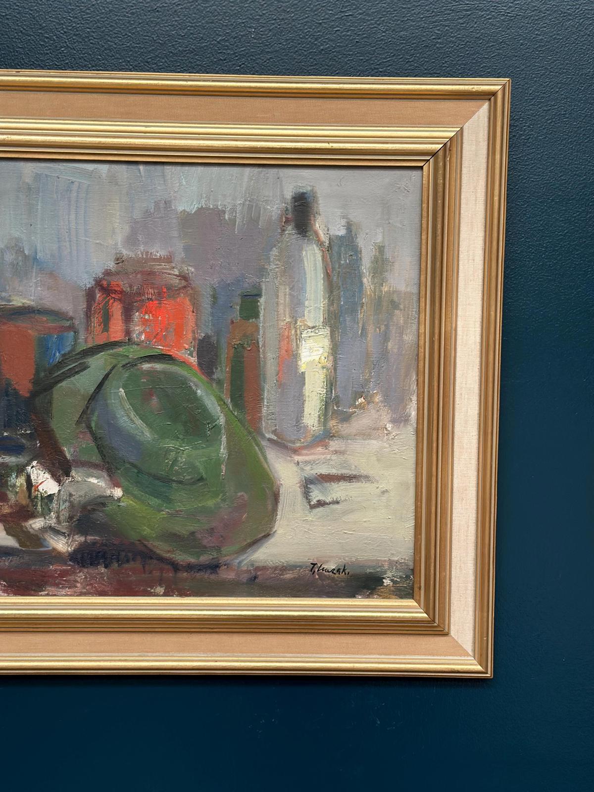 “Hat and Bottles ” by Jerzy Luczak