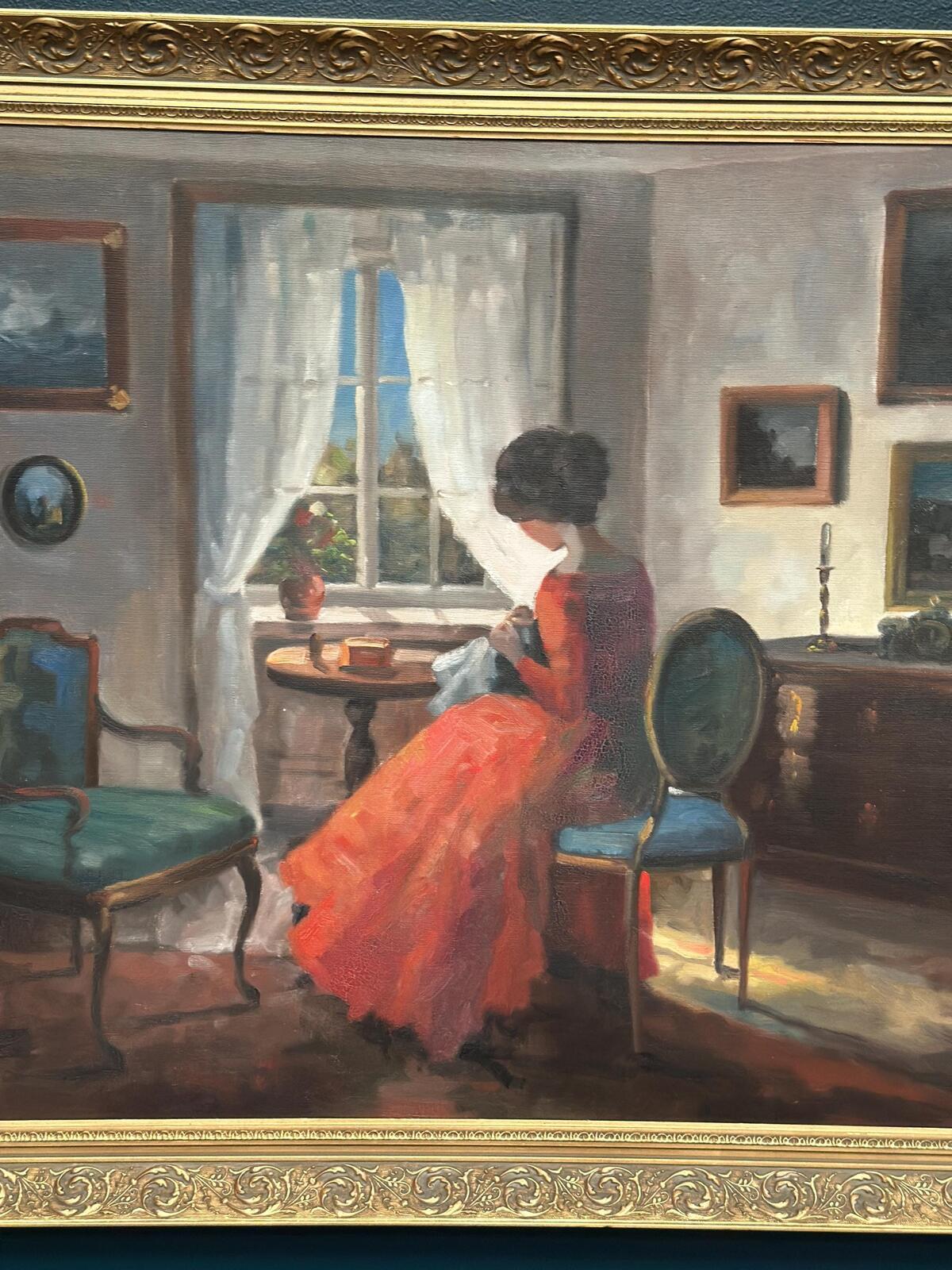Interior Scene by Bente Berg