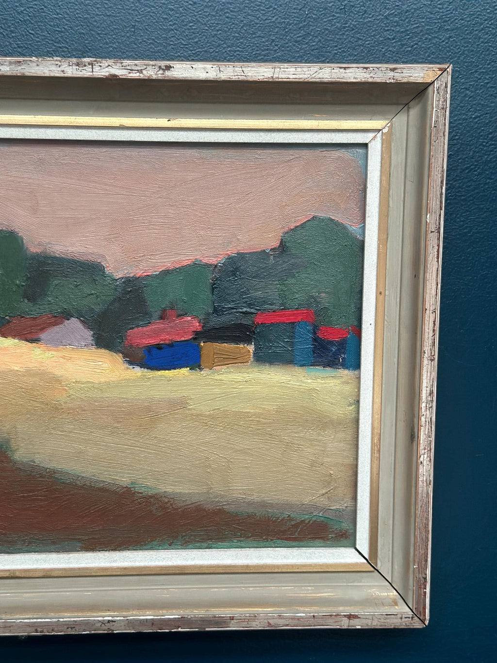 “Huts with Red Roofs” by Sven Andersson