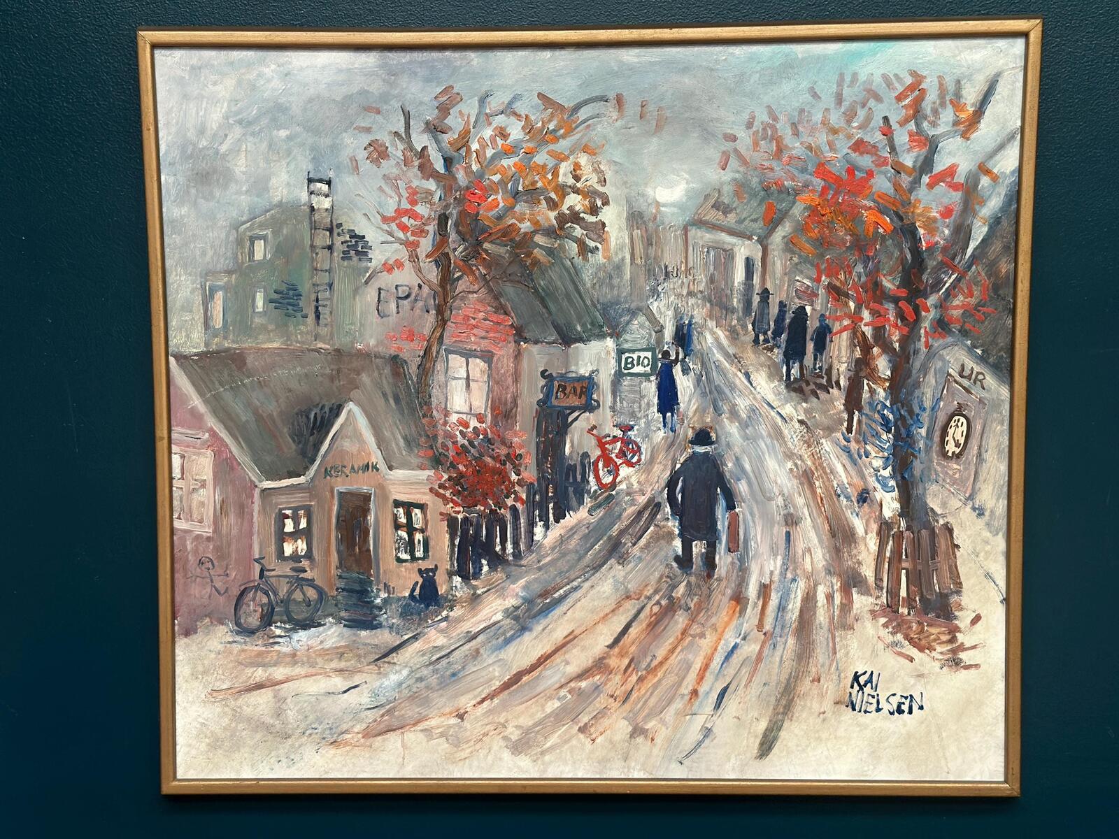 “Bygatan” by Kai Nielsen