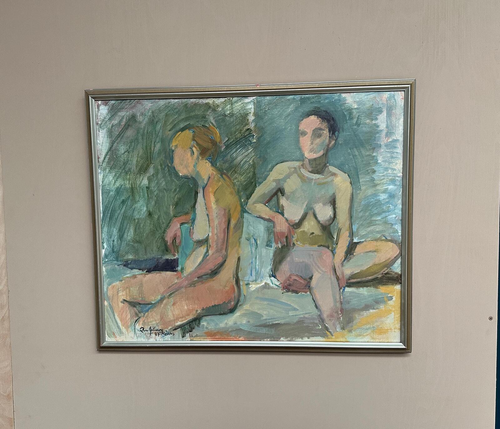 “Two Models”  Dated 1971