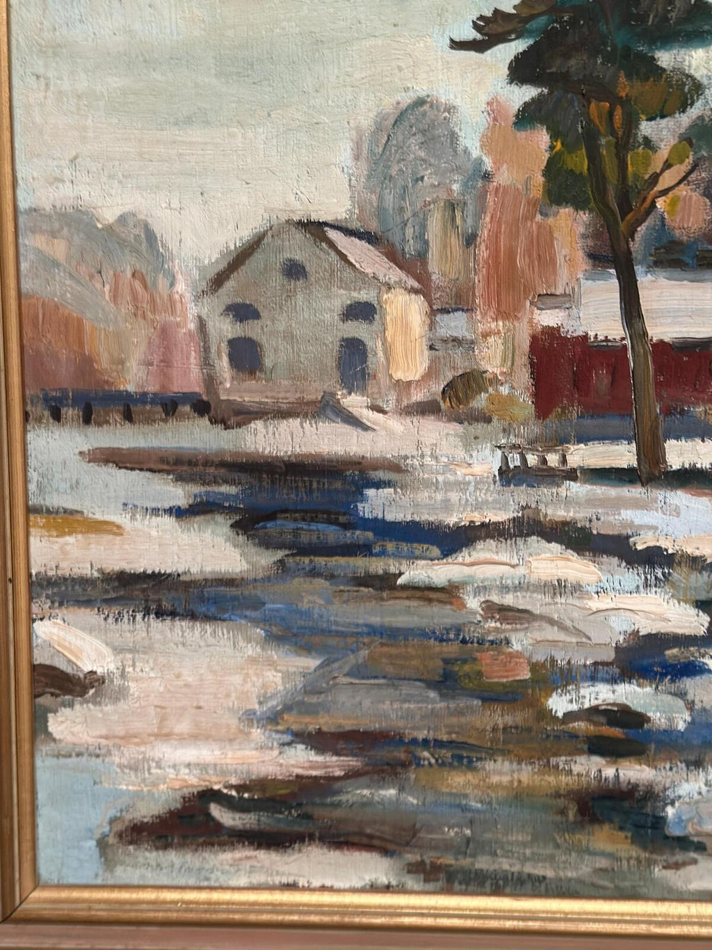 “Winter Landscape” by B. Lundqvist