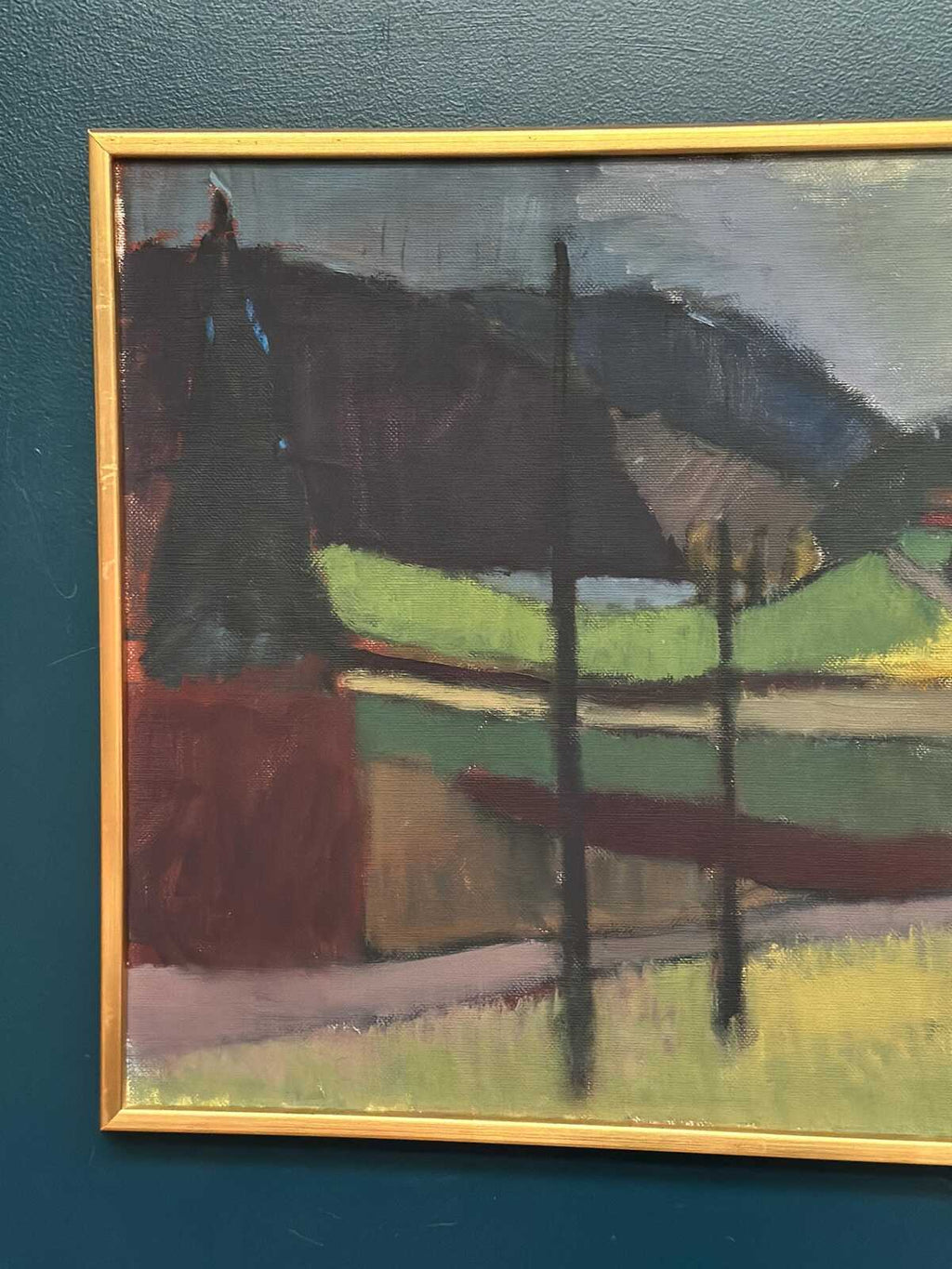 “Landscape” by Anna‑Stina Lorentze Nilstoft (1928–2017)