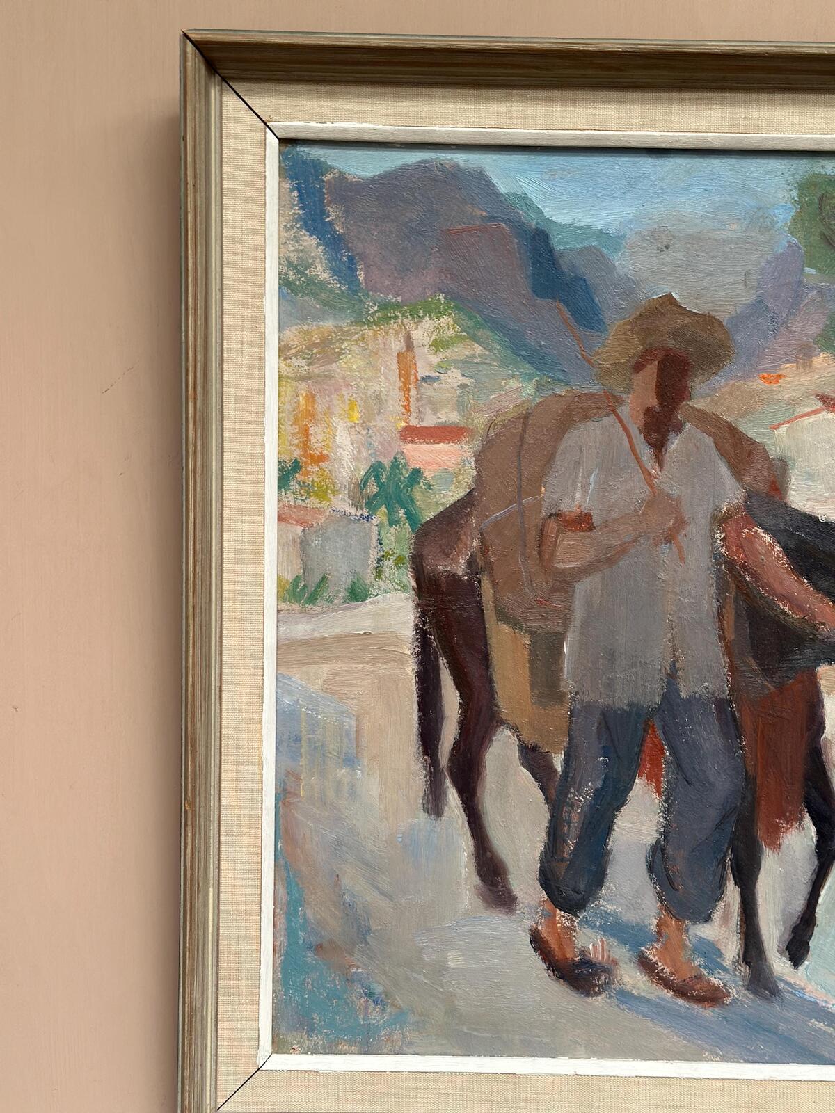 “Man with Horse” by Pelle Johanson