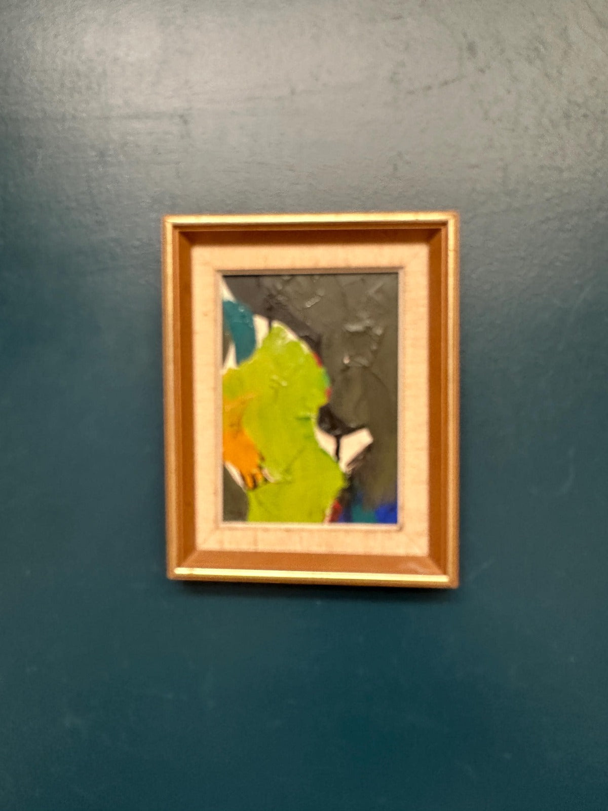 “Abstract in Green” by Hans Oswald
