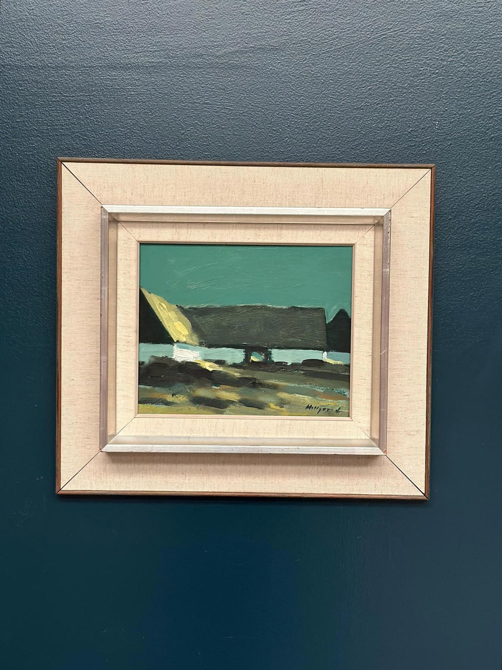 “Farmyard Scene” by Bengt Hillgrund