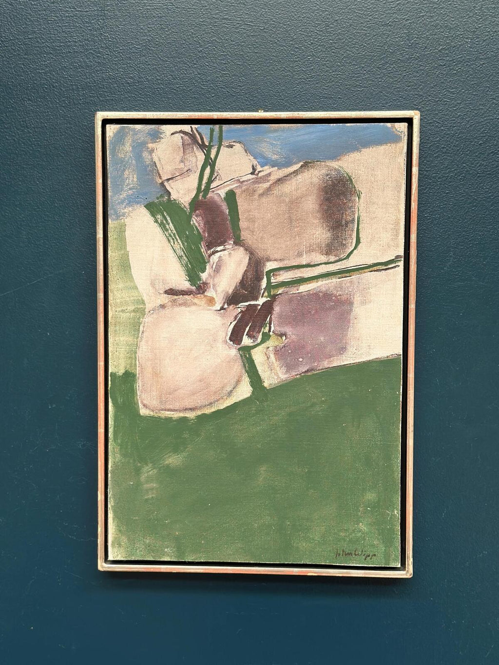 “Abstract” by John Wipp (1927–2005)