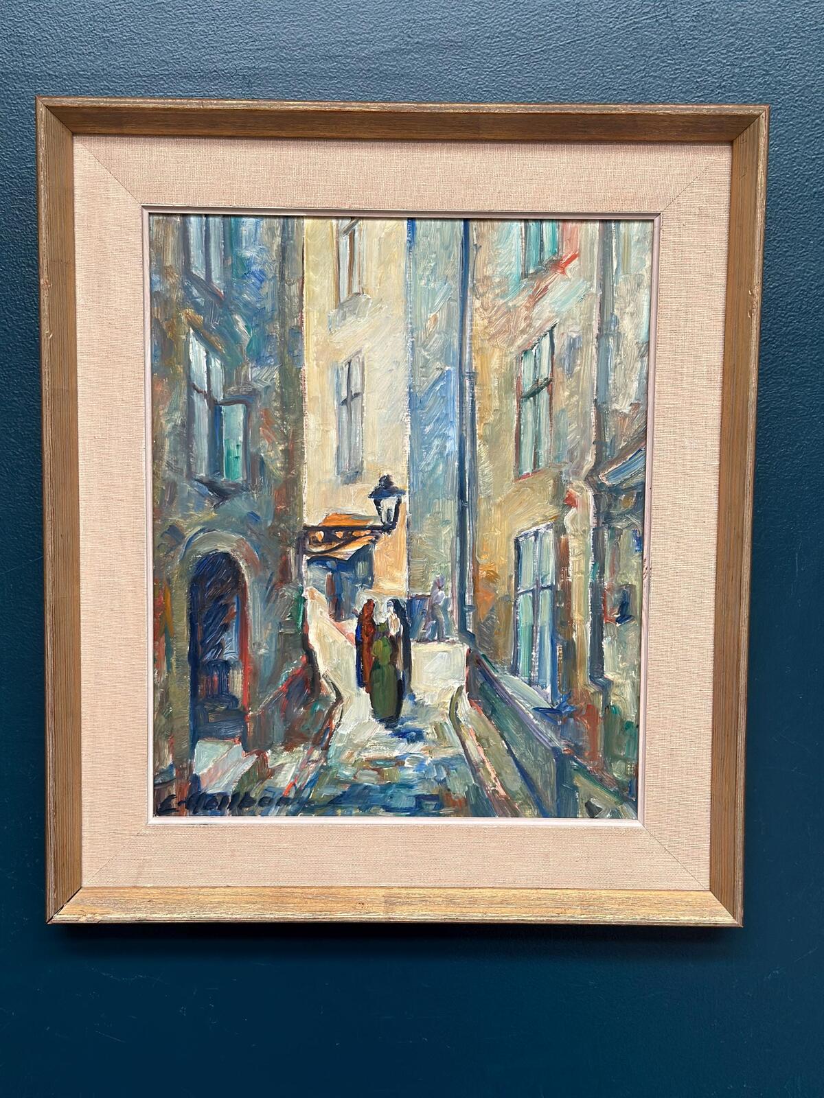 “Gamla Stan” (Old Town) by Emil Hellbom (1895–1969)