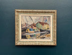 “Harbour Scene” by Sten Lindahl