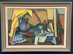 “Still Life with Jug and Bottles” by Martin Lindberg