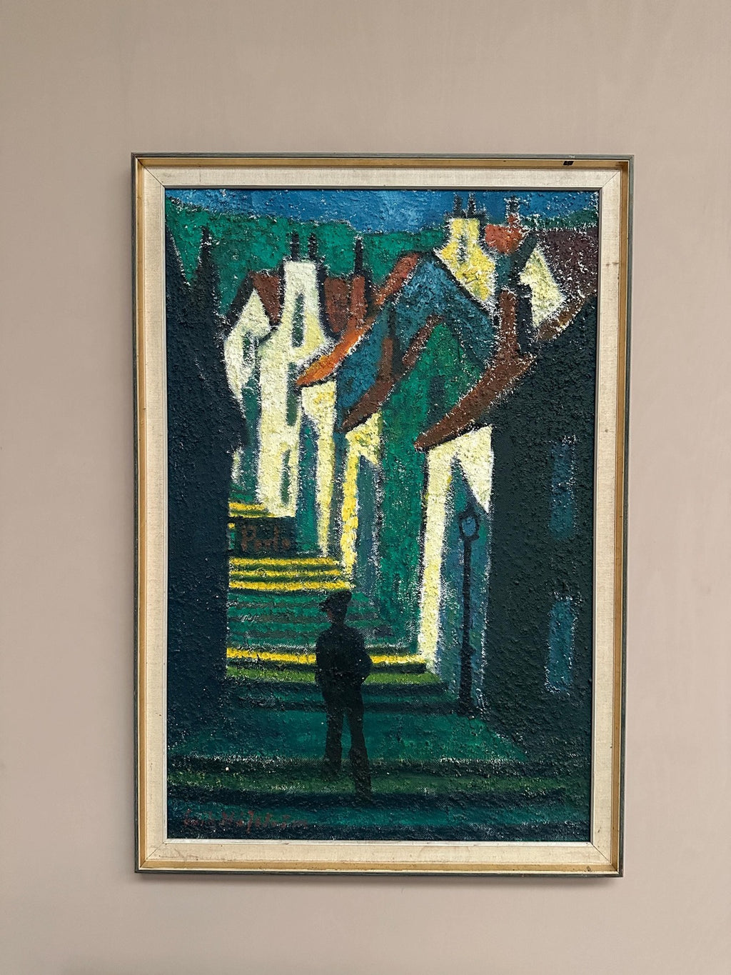 “Promenad mellan hus” by Erik Håfström