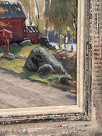 “Road to Red Huts” by Karl Gustaf Strandberg (1891–1981)