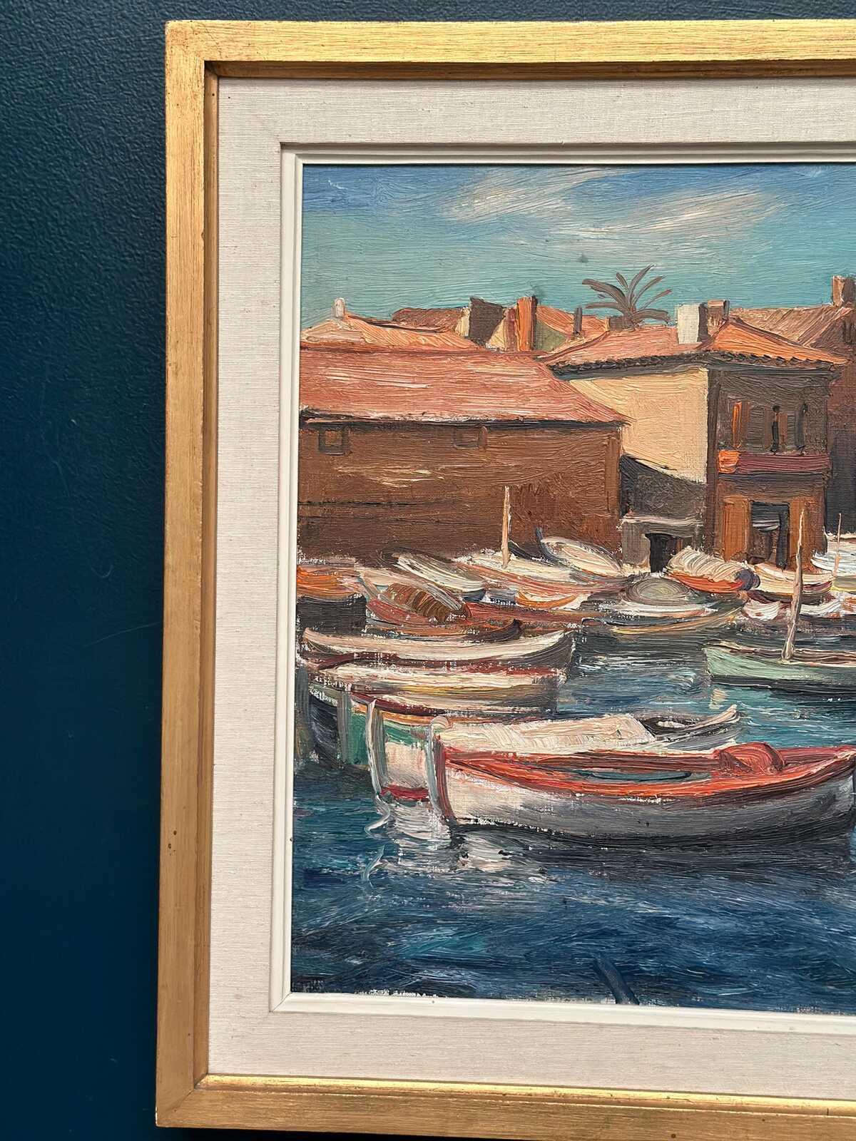 “Boats in the Harbor” by Ellis Wallin