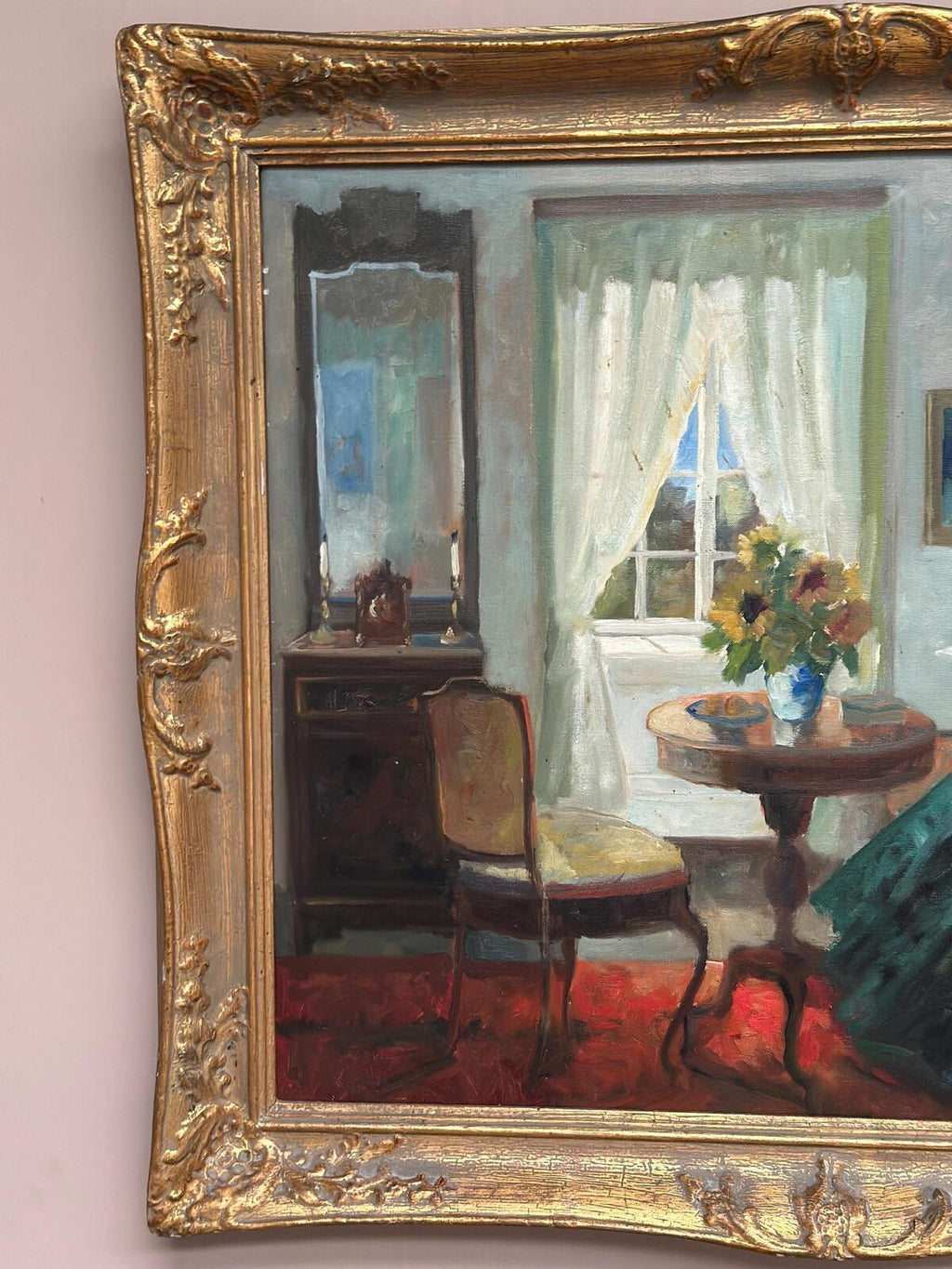 “Woman Reading” by Edith Gert