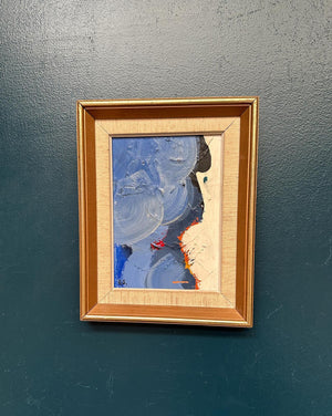 “Abstract in Blue” by Hans Oswald