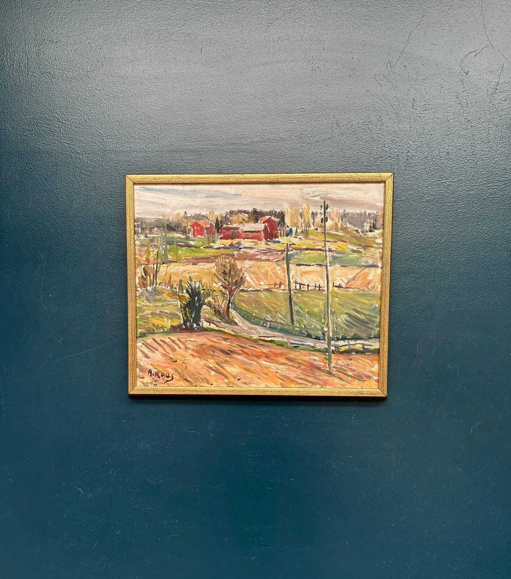 “Landscape” by Alexander Roos (1895–1973)