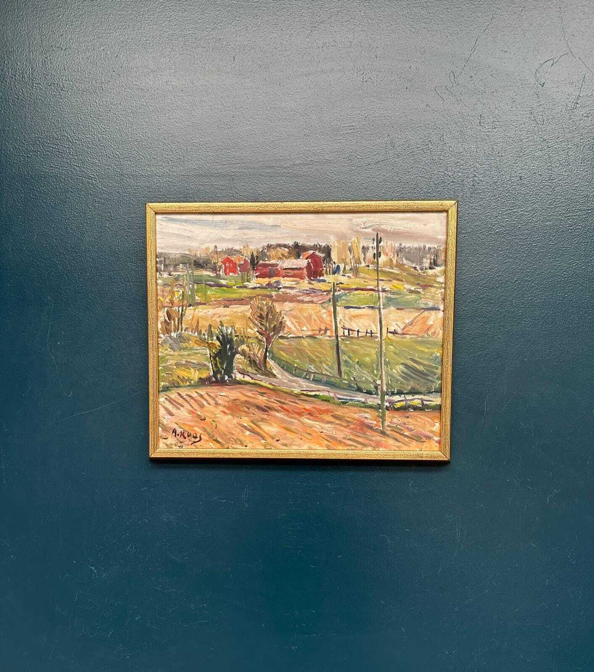 “Landscape” by Alexander Roos (1895–1973)