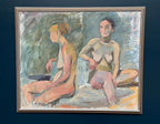 “Two Models”  Dated 1971