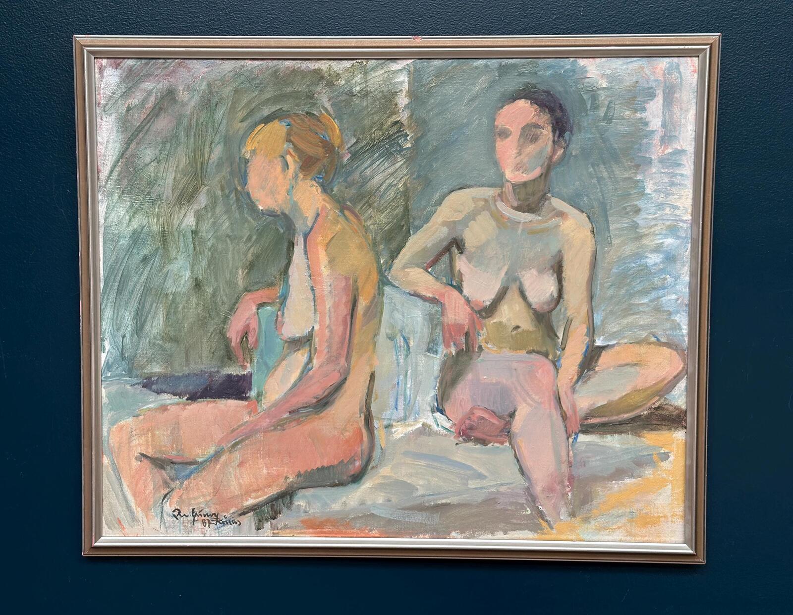 “Two Models”  Dated 1971